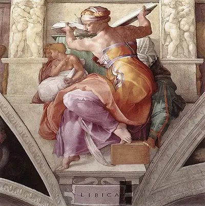 Die libysche Sibylle Michelangelo